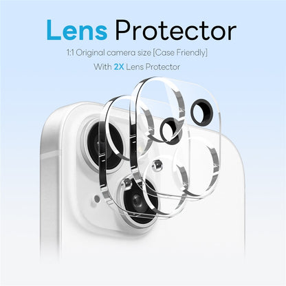 NORTHJO 5 in 1 Set for iPhone 17 Pro Magnetic Case Translucent Matte Shockproof Phone Cover with 2Pcs Front Screen Protector + 2Pcs Lens Film