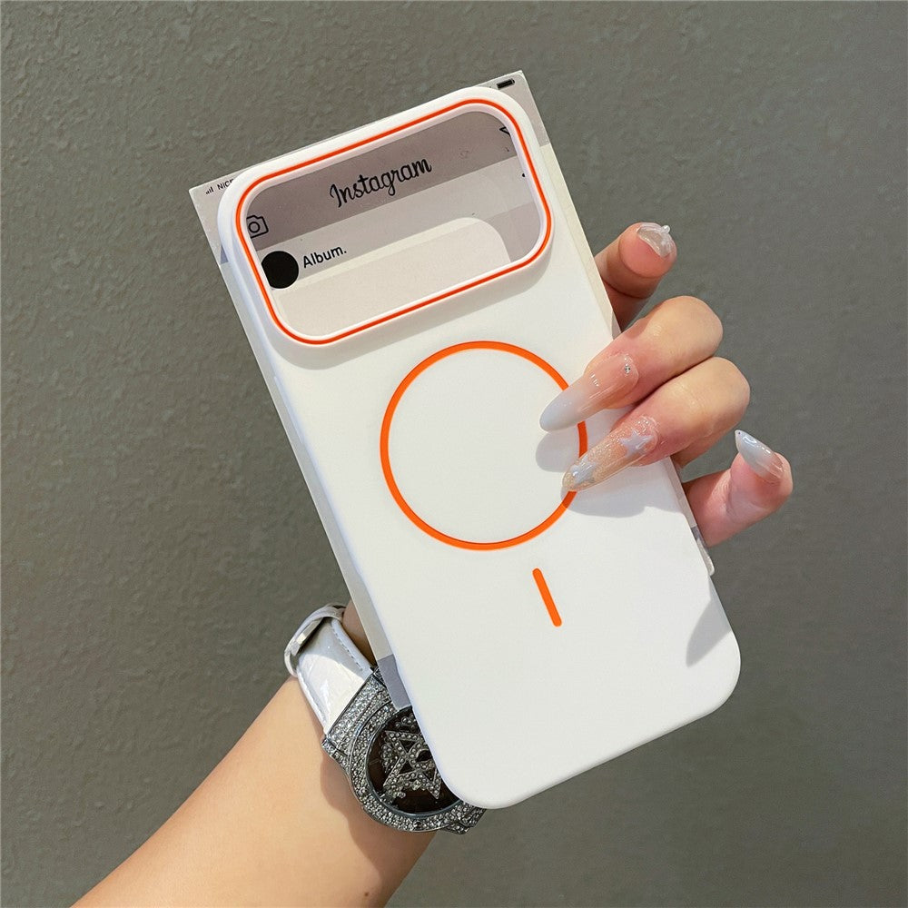 For iPhone 17 Pro Magnetic Case Matte Liquid Silicone Cover Compatible with Magsafe