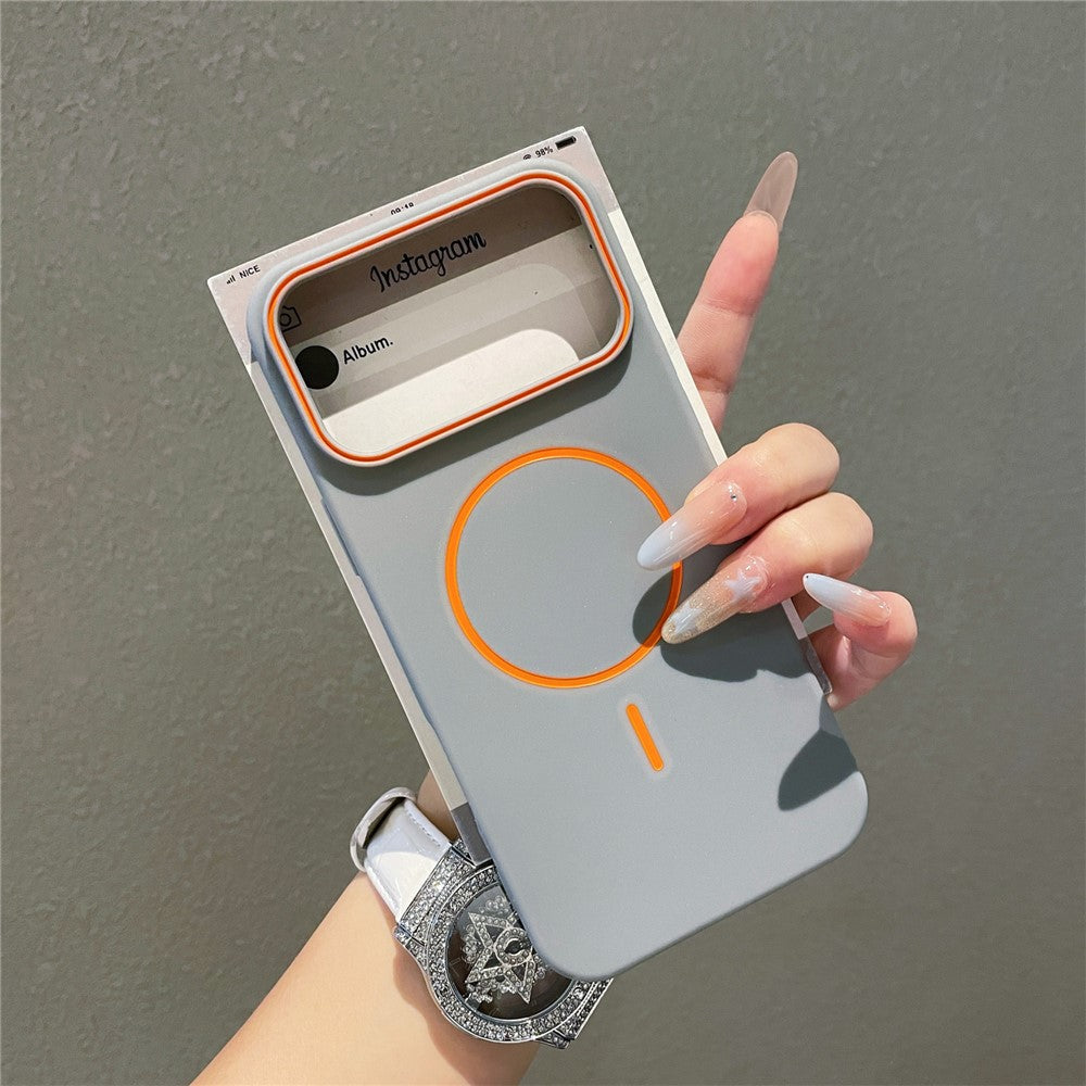 For iPhone 17 Pro Magnetic Case Matte Liquid Silicone Cover Compatible with Magsafe