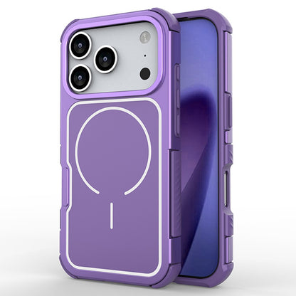For iPhone 17 Pro Max Magnetic Case Removable Backplate Shockproof PC TPU Cover