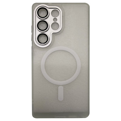 For Samsung Galaxy S25 Ultra Magnetic Case Skin-Touch PC + TPU Phone Cover