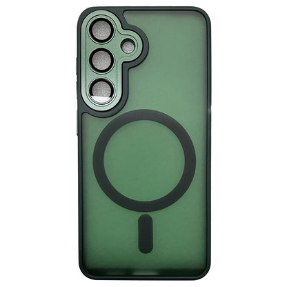 For Samsung Galaxy S26+ Magnetic Case Skin-Touch PC + TPU Phone Cover