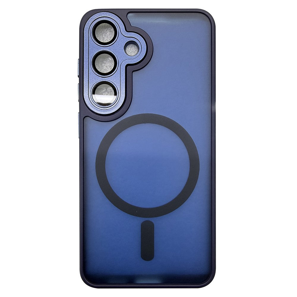 For Samsung Galaxy S26+ Magnetic Case Skin-Touch PC + TPU Phone Cover