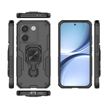 WANLONFENG For Xiaomi Redmi Turbo 5 5G / Xiaomi Poco X8 Pro 5G Phone Case PC TPU Back Cover Kickstand with Tempered Glass