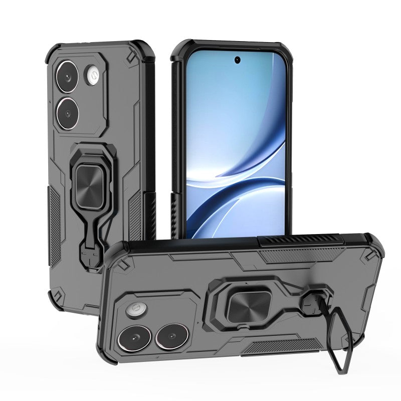 WANLONFENG For Xiaomi Redmi Turbo 5 5G / Xiaomi Poco X8 Pro 5G Phone Case PC TPU Back Cover Kickstand with Tempered Glass