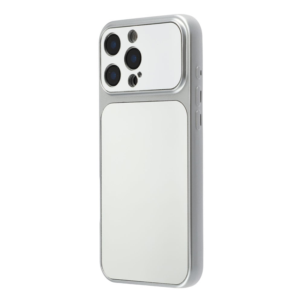 For iPhone 16 Pro Max Phone Case Mirror Electroplating TPU Cover