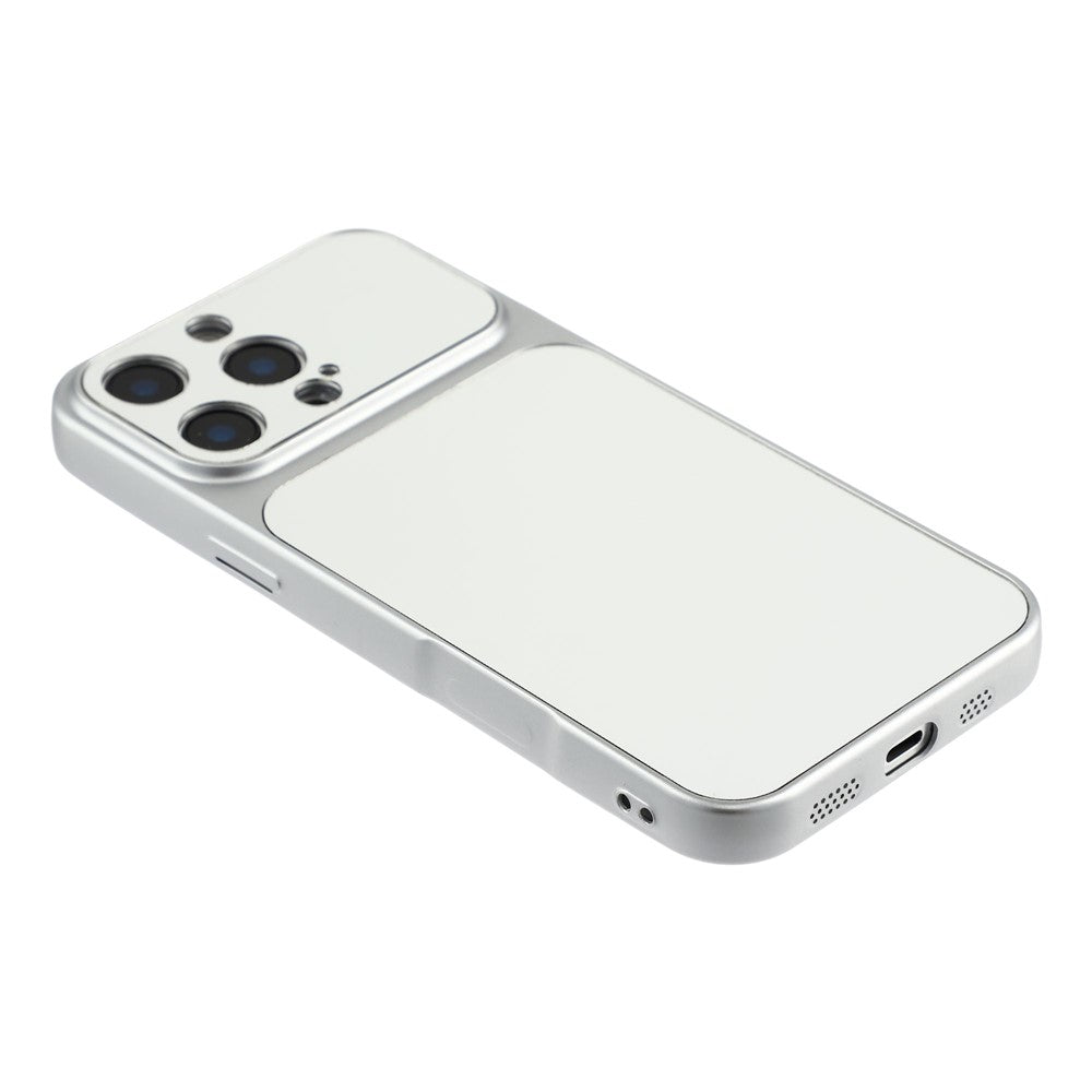For iPhone 16 Pro Max Phone Case Mirror Electroplating TPU Cover