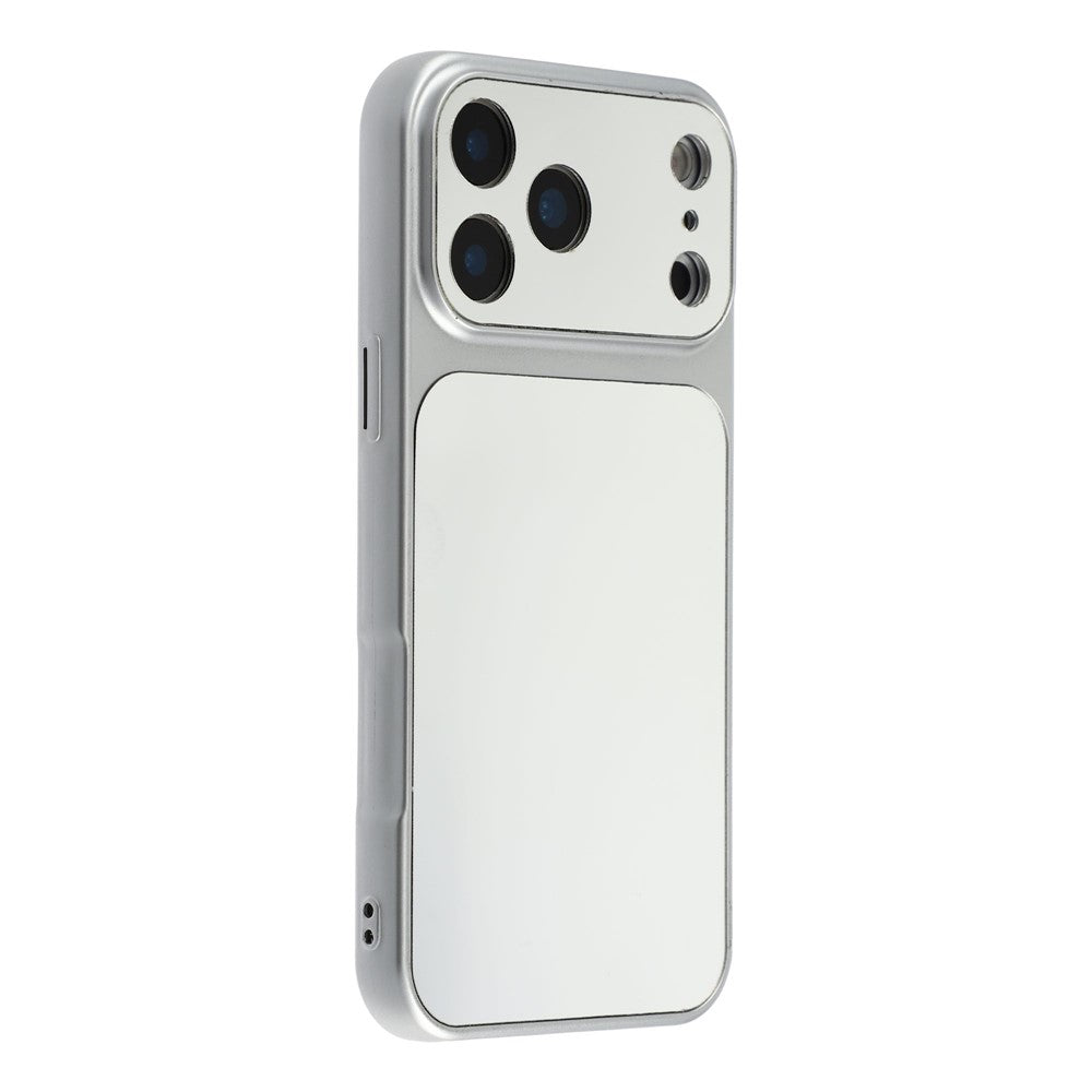 For iPhone 17 Pro Phone Case Mirror Electroplating TPU Cover