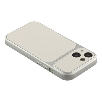 For iPhone 15 Case Sheepskin Texture Leather Coated TPU Phone Cover with Precise Camera Cutouts