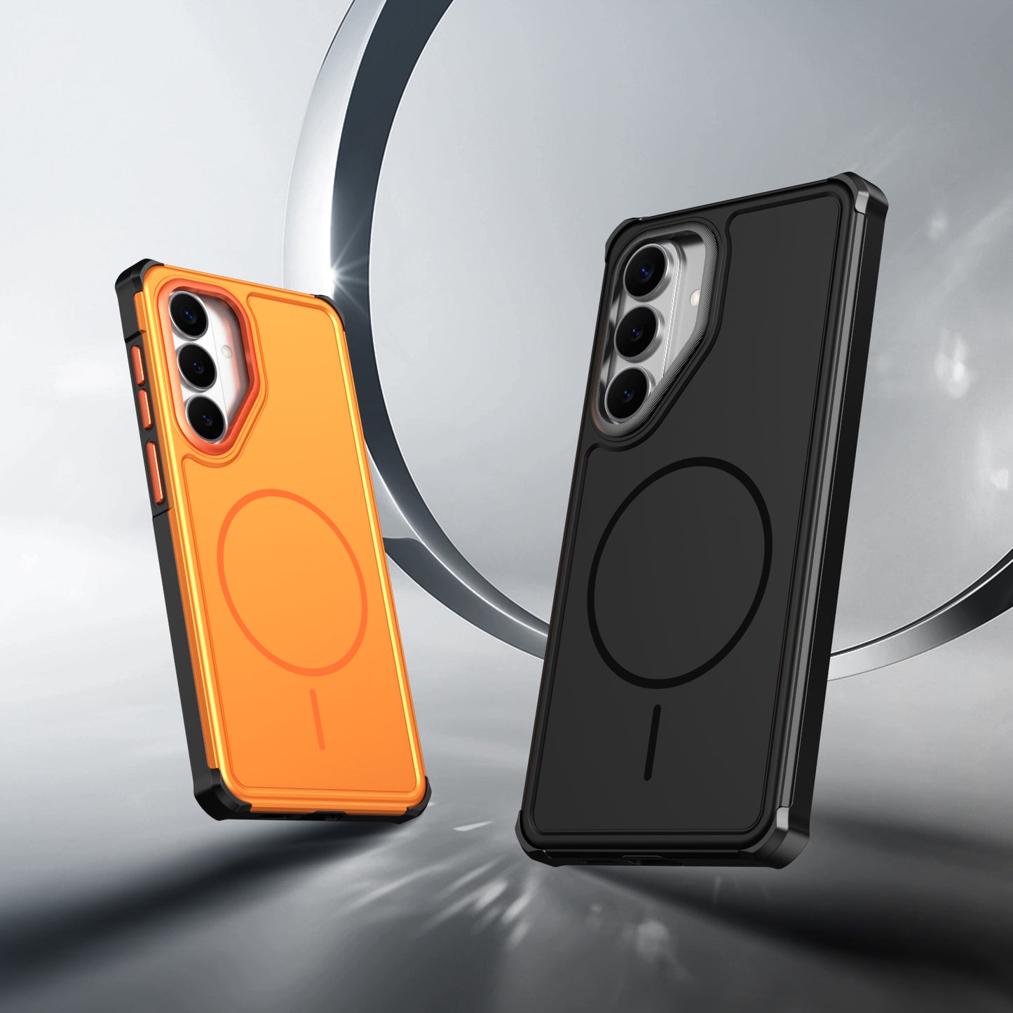 For Samsung Galaxy S26+ Magnetic Case Shockproof TPU PC Protective Cover