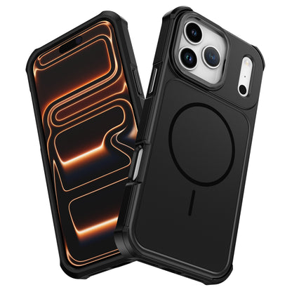 For iPhone 17 Pro Magnetic Case Shockproof TPU PC Protective Cover