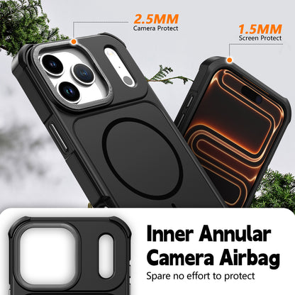 For iPhone 17 Pro Magnetic Case Shockproof TPU PC Protective Cover