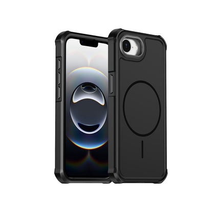 For iPhone 16e / iPhone 17e Magnetic Case Shockproof TPU PC Protective Cover