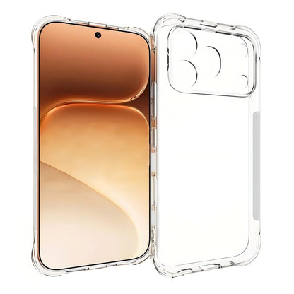 WANLONFENG For Honor 600 Pro 5G WL Series Case 2.0mm TPU Phone Cover with Tempered Glass Film