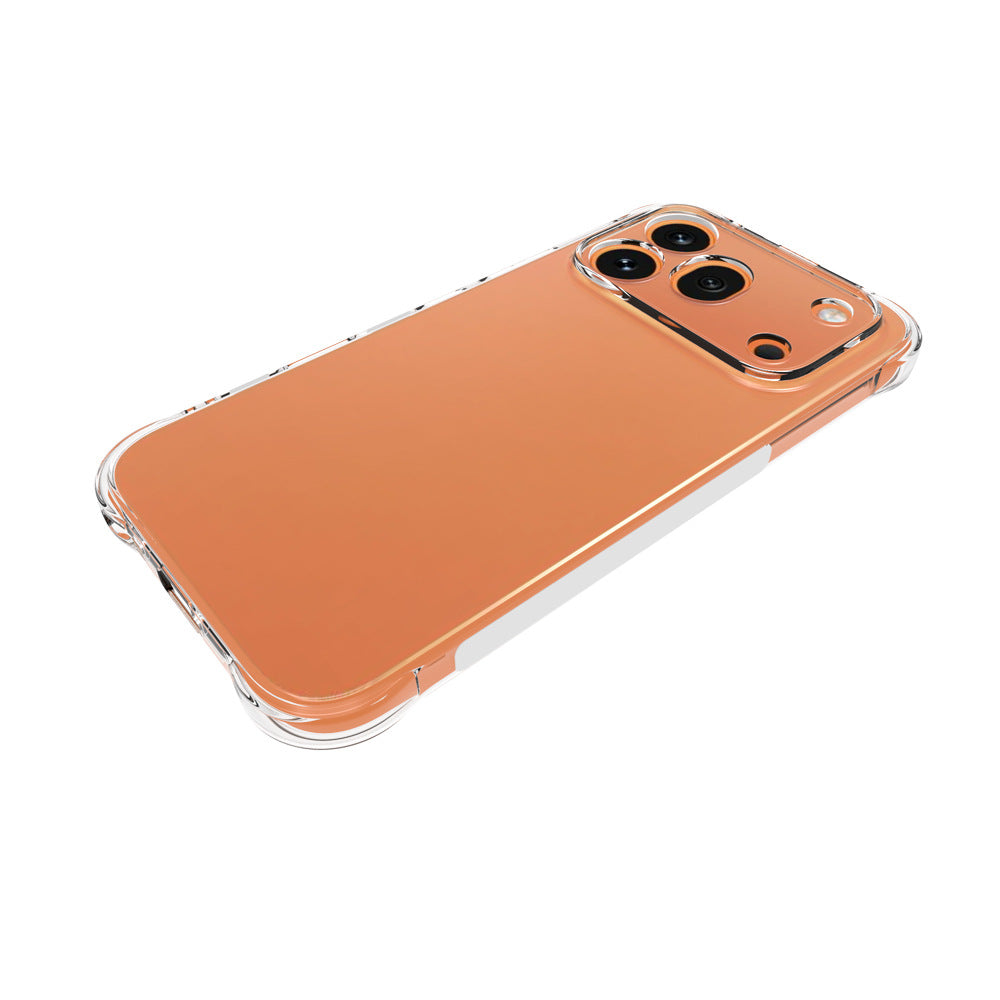 WANLONFENG For Honor 600 Pro 5G WL Series Case 2.0mm TPU Phone Cover with Tempered Glass Film