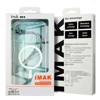 IMAK for Samsung Galaxy S26+ Magnetic Case Airbag Shockproof Protection TPU Phone Cover