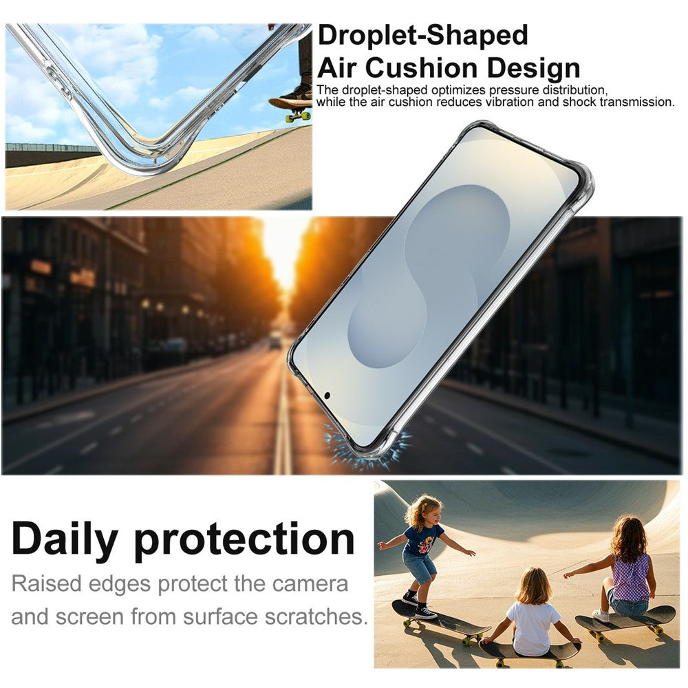 IMAK for Samsung Galaxy S26+ Magnetic Case Airbag Shockproof Protection TPU Phone Cover