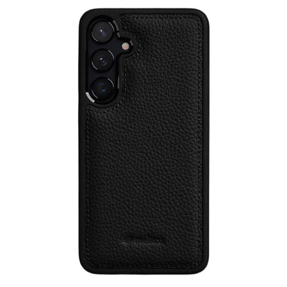 MELKCO For Samsung Galaxy S26+ Cow Leather Coated PC Phone Cover