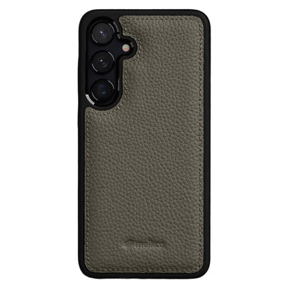 MELKCO For Samsung Galaxy S26+ Cow Leather Coated PC Phone Cover