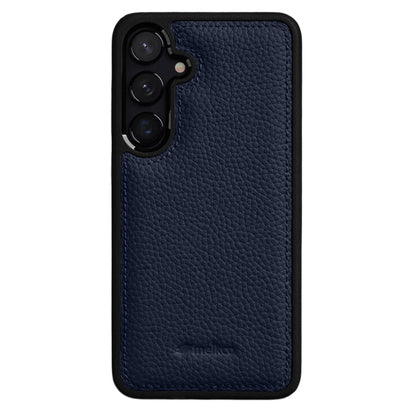 MELKCO For Samsung Galaxy S26+ Cow Leather Coated PC Phone Cover