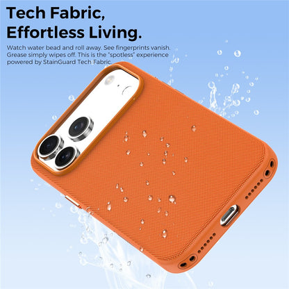 For iPhone 17 Pro Max Magnetic Case Compatible with MagSafe Tech Fabric TPU Shockproof Cover