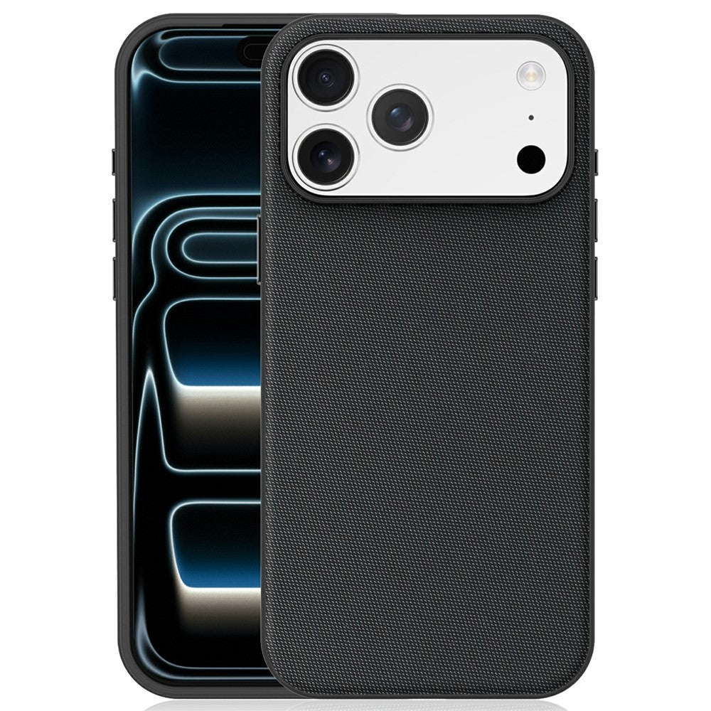 For iPhone 17 Pro Max Magnetic Case Compatible with MagSafe Tech Fabric TPU Shockproof Cover