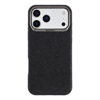JAUCASE for iPhone 17 Pro Max Magnetic Case Glitter Caviar Craft Finish Shockproof TPU PC Cover