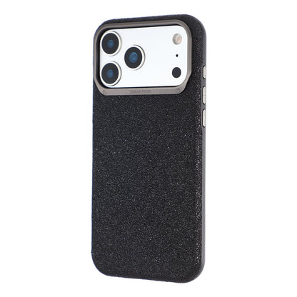 JAUCASE for iPhone 17 Pro Max Magnetic Case Glitter Caviar Craft Finish Shockproof TPU PC Cover