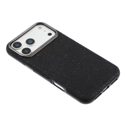 JAUCASE for iPhone 17 Pro Max Magnetic Case Glitter Caviar Craft Finish Shockproof TPU PC Cover