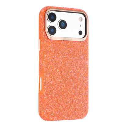 JAUCASE for iPhone 17 Pro Max Magnetic Case Glitter Caviar Craft Finish Shockproof TPU PC Cover