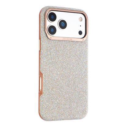 JAUCASE for iPhone 17 Pro Max Magnetic Case Glitter Caviar Craft Finish Shockproof TPU PC Cover
