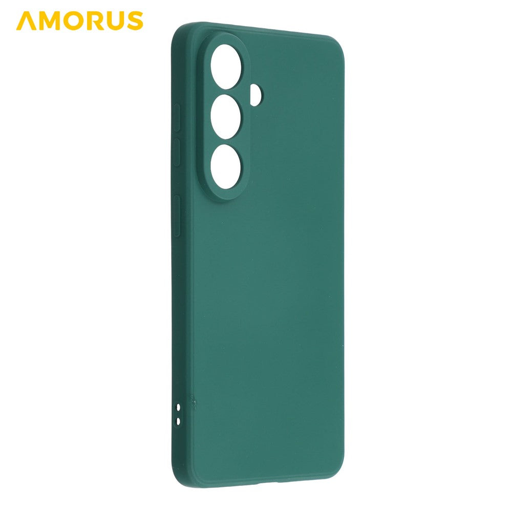 AMORUS For Samsung Galaxy S26+ Case Precise Cutouts TPU Fiber Lining Shockproof Phone Cover