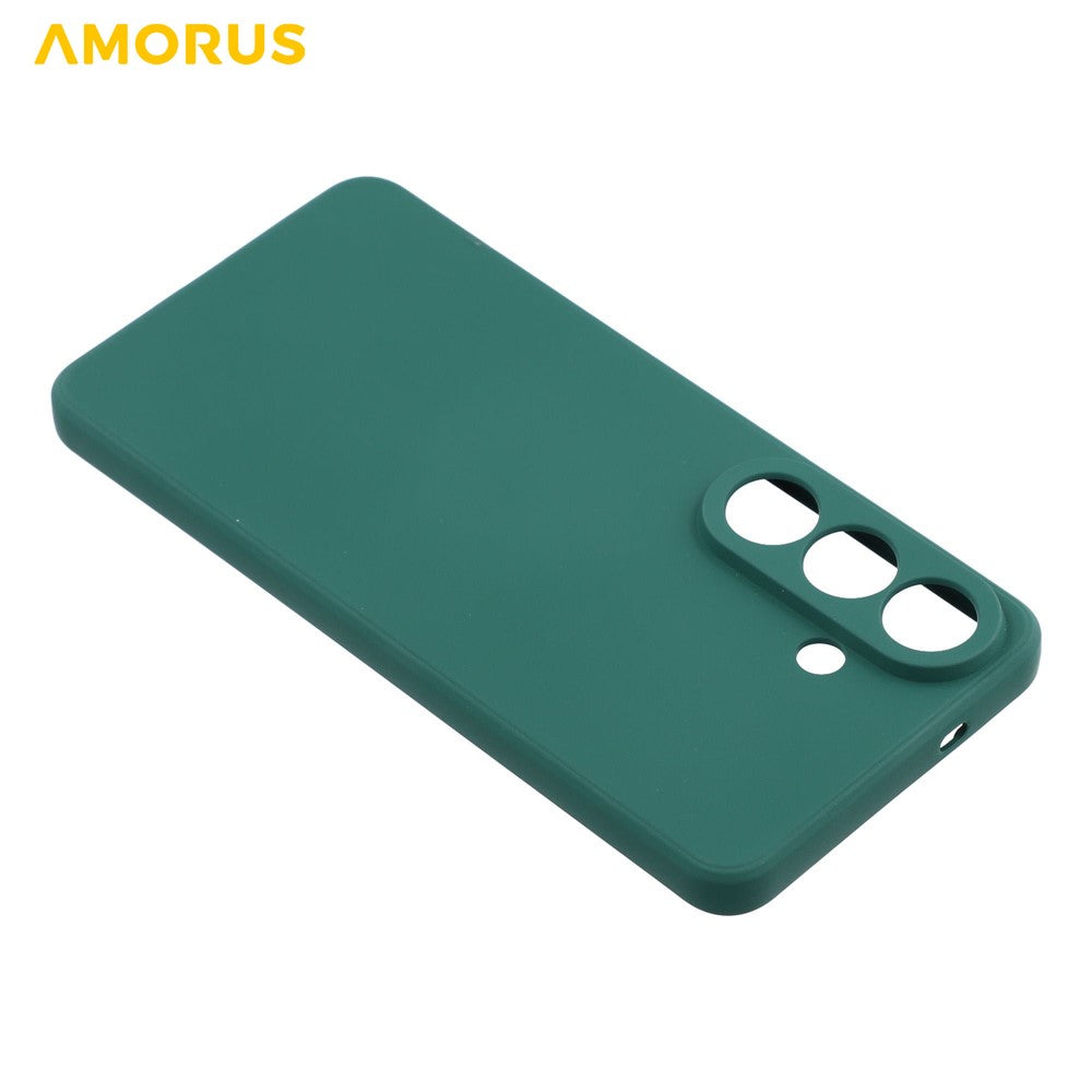 AMORUS For Samsung Galaxy S26+ Case Precise Cutouts TPU Fiber Lining Shockproof Phone Cover