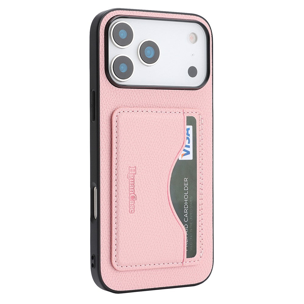 HGUANCASE For iPhone 17 Pro Max Case Wallet Stand Detachable Vintage Leather Phone Cover with Wrist Strap