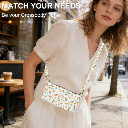For Samsung Galaxy S25 Ultra Leather Case with Wrist Strap   /   Shoulder Strap Rhombic Floral Pattern Zipper Wallet Phone Cover