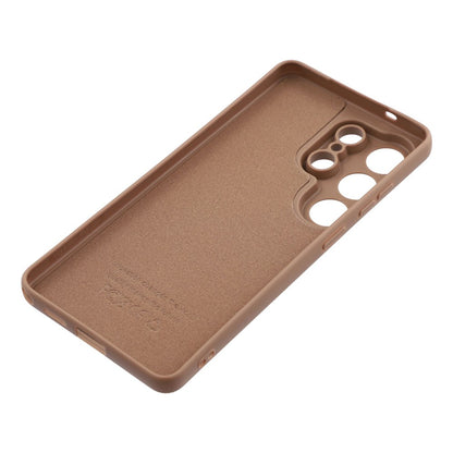 For Samsung Galaxy S25 Ultra Phone Case Dotted Texture Fiber Lining TPU Shockproof Cover (Precise Cutouts)