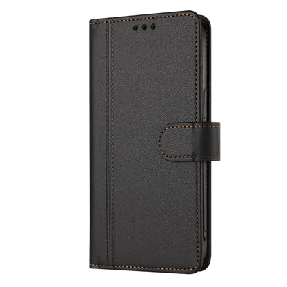 For iPhone 17 Pro Max Case 9 Card Slots PU Leather Flip Wallet Phone Cover with Hand Strap