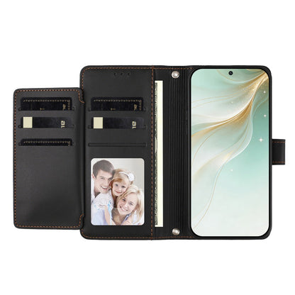 For iPhone 17 Pro Max Case 9 Card Slots PU Leather Flip Wallet Phone Cover with Hand Strap