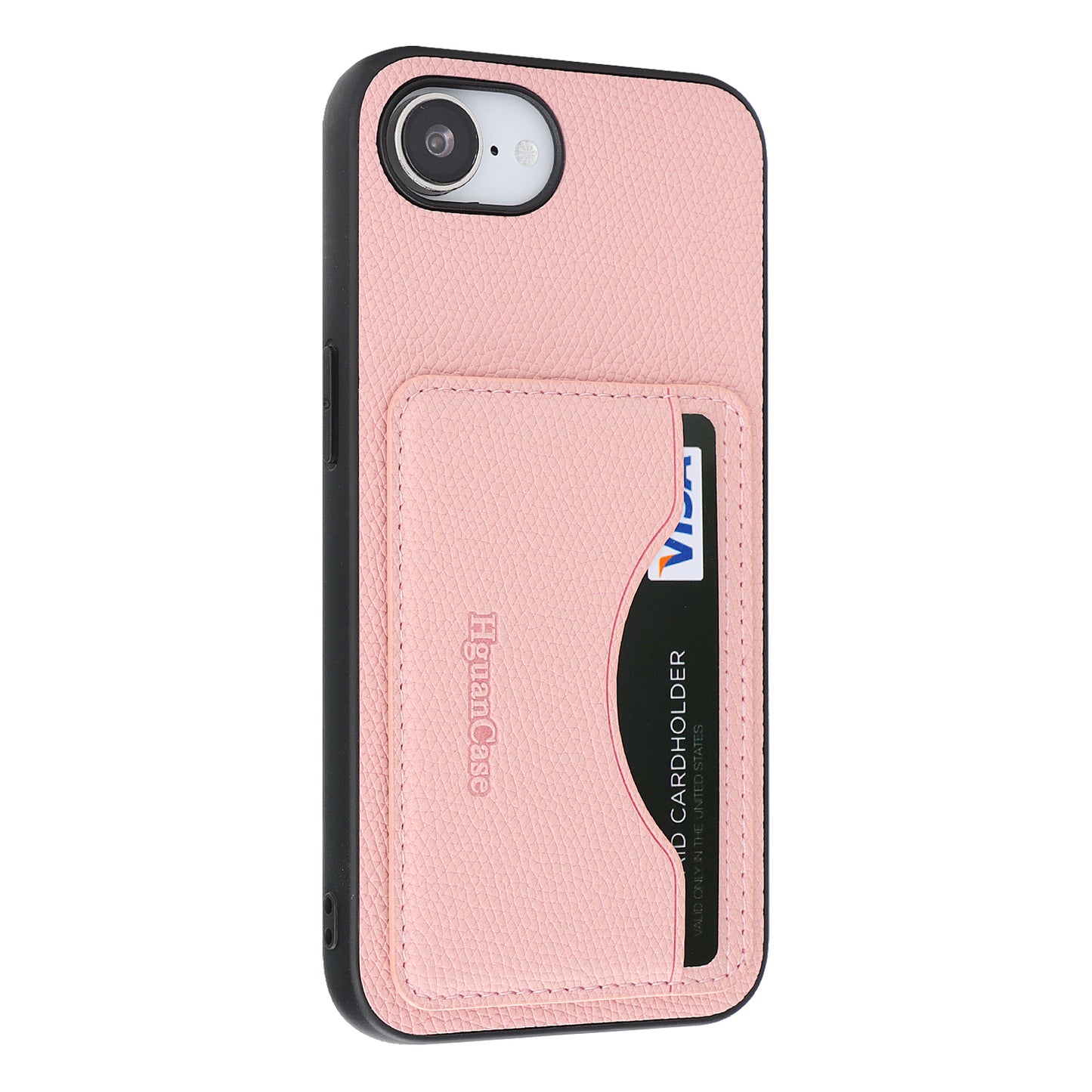 For iPhone 16e / iPhone 17e HGUANCASE Case Wallet Stand Detachable Vintage Leather Phone Cover with Wrist Strap