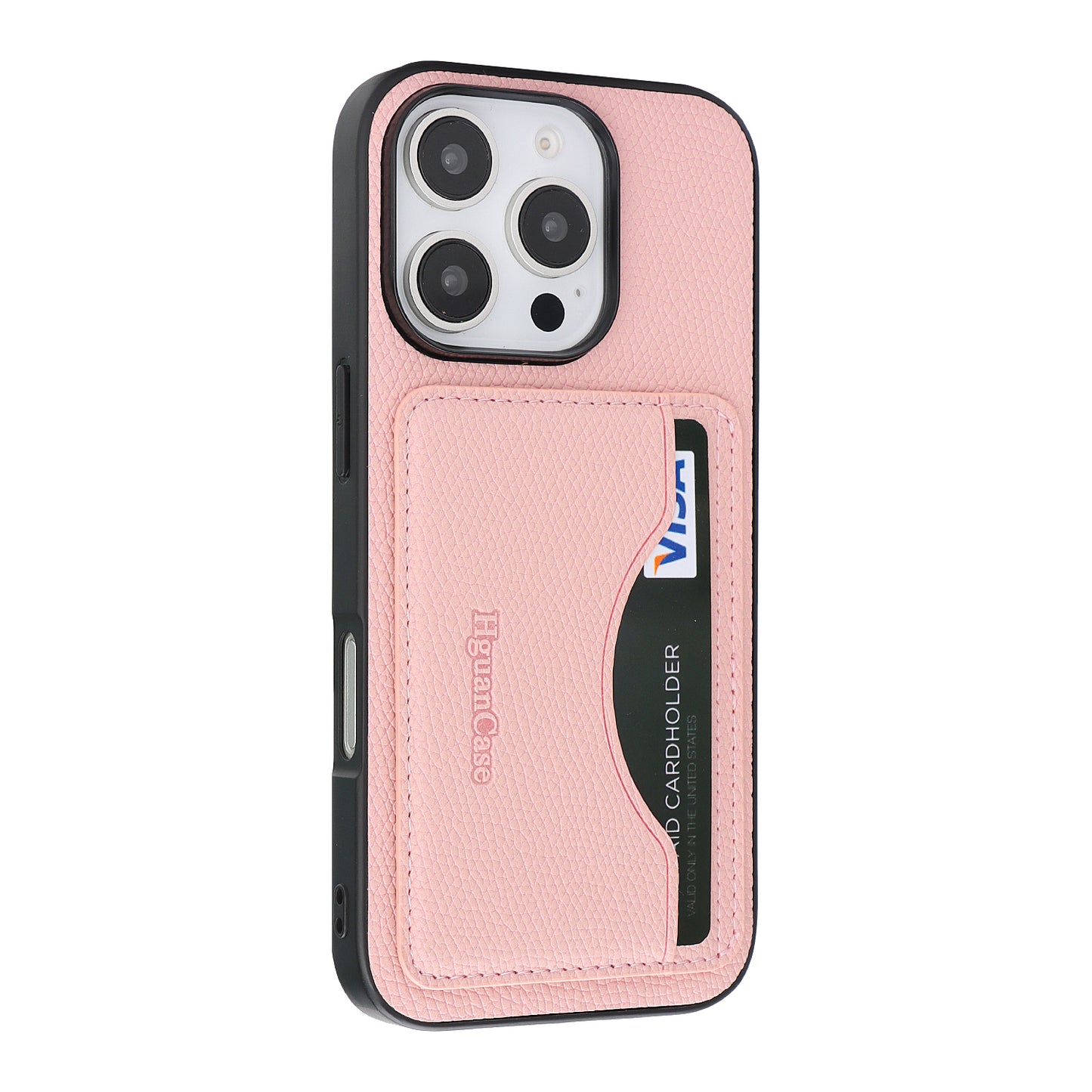 For iPhone 16 Pro Max HGUANCASE Case Wallet Stand Detachable Vintage Leather Phone Cover with Wrist Strap