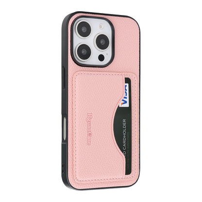 For iPhone 16 Pro Max HGUANCASE Case Wallet Stand Detachable Vintage Leather Phone Cover with Wrist Strap