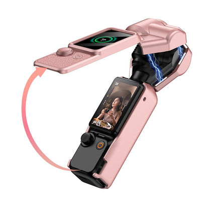 GKK For DJI Osmo Pocket 4 Magnetic Flip-Open Gimbal Protective Cover Handle Guard with Lanyard