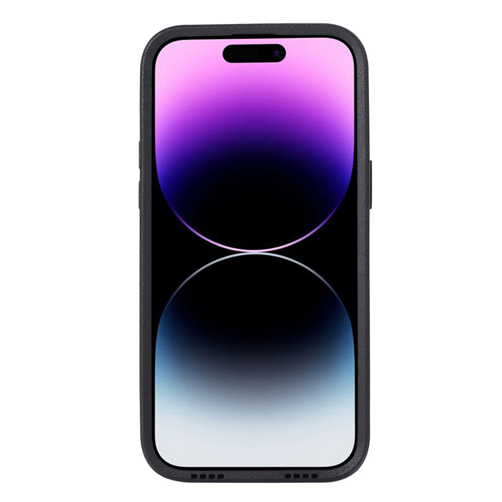 For iPhone 14 Pro Max Shockproof Kickstand Case TPU + PC Dual Layer Anti-Slip Defender Protective Phone Cover