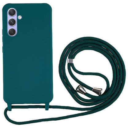 For Samsung Galaxy S26+ Case TPU Soft Shockproof Phone Cover with Adjustable Lanyard