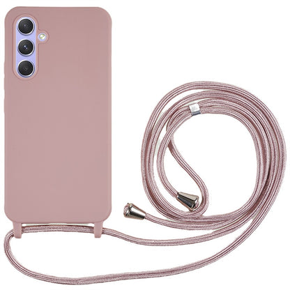 For Samsung Galaxy S26+ Case TPU Soft Shockproof Phone Cover with Adjustable Lanyard