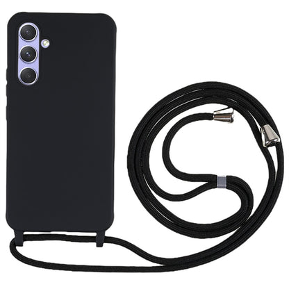 For Samsung Galaxy S26+ Case TPU Soft Shockproof Phone Cover with Adjustable Lanyard