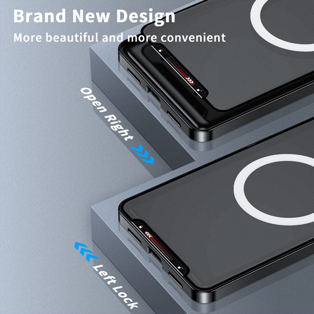 For Samsung Galaxy S25 Ultra Magnetic Case Sunflower Pattern PC TPU Phone Cover with Lens Film