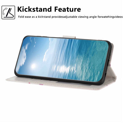 For Samsung Galaxy S26+ Wallet Case Pattern Printing PU Leather Stand Flip Phone Cover with Wrist Strap