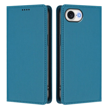 For iPhone 17e / 16e Leather Wallet Case Magnetic Closure RFID Blocking Phone Cover