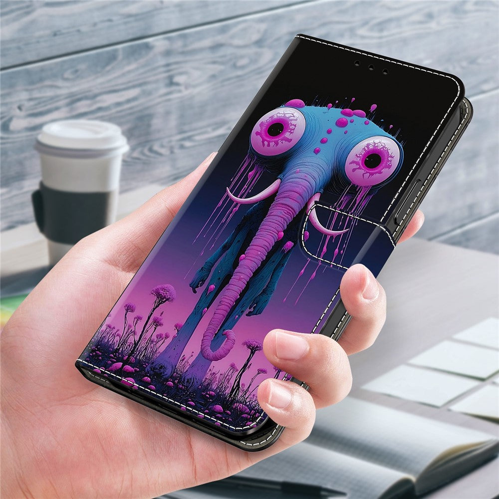 For Samsung Galaxy S26+ Wallet Stand Case Pattern Printing Leather Phone Cover